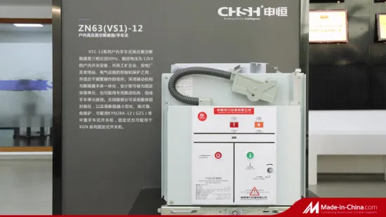 Vs1 10 kV / 11 kV / 12 kV / 24 kV / 33 kV 630 A Mittelhochspannungs-Vcb-Vakuum-Leistungsschalter für den Innenbereich